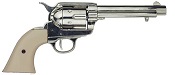 Non Firing 1873 Peacemaker, Nickel with Ivory Grips