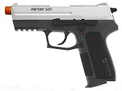 Retay RS20 Front Firing 9MMPA Blank firing gun Chrome