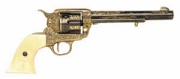 Western Calvary Gold Engraved Peacemaker 